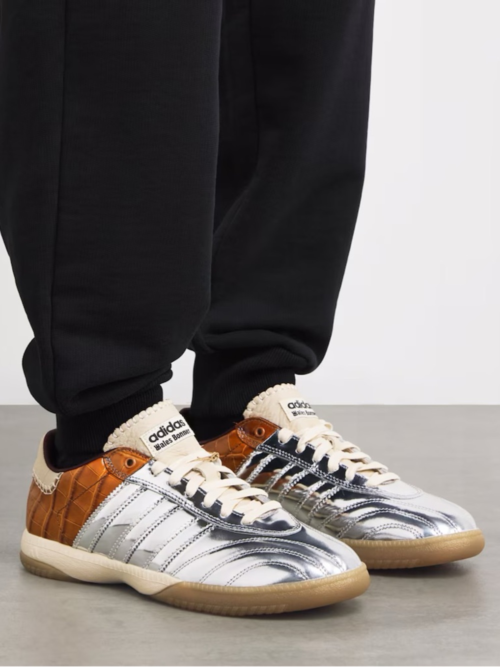Adidas x Wales Bonner Metallic Samba Sneaker